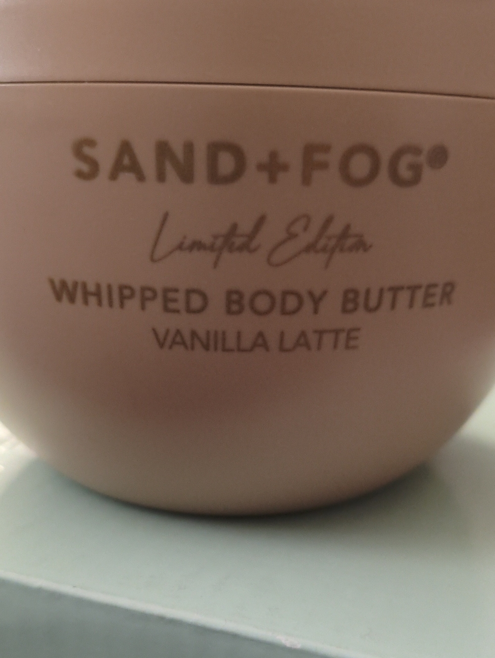 Sand+Fog Vanilla Latte Whipped Body Butter Limited Edition 16.9 oz